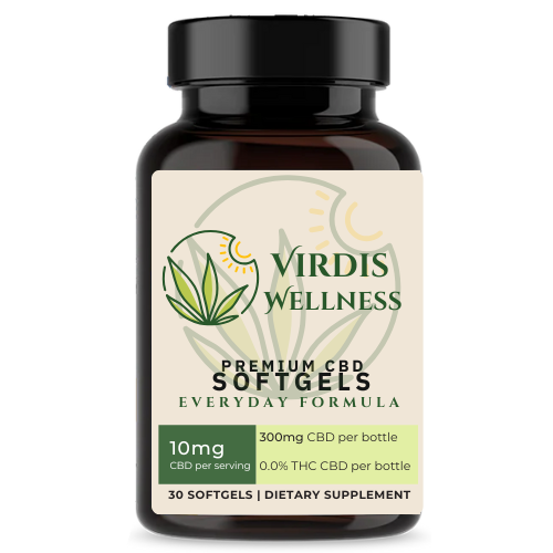 CBD Softgels 10mg Everyday Formula (Qty 30)