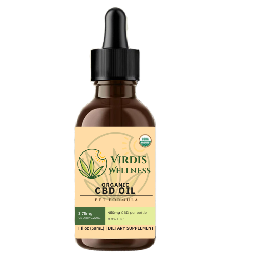 Organic CBD Tinctures for Dogs, Cats and Pets - Unflavored