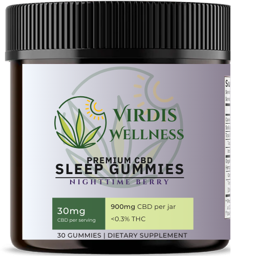 CBD Sleep Gummies (30mg CBD + 3mg CBN) -  Mixed Berry